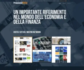 Proiezionidiborsa.com(Proiezioni di Borsa) Screenshot