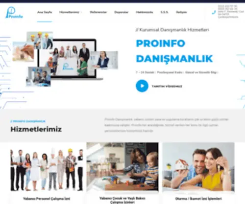 Proinfo.com.tr(Proinfo Kurumsal Danışmanlık Hizmetleri) Screenshot