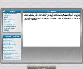 Proinox.cl(PROINOX Chile Ltda) Screenshot