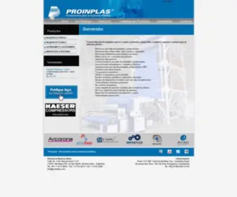 Proinplas.com(Home) Screenshot
