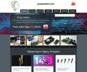 Projeadam.com(Proje adam) Screenshot