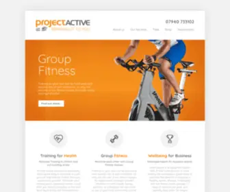 Project-Active.co.uk(Project Active) Screenshot