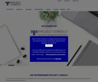 Project-Consult.de(Unternehmensberatung Dr) Screenshot