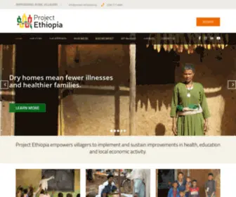 Project-Ethiopia.org(The mission of Project Ethiopia) Screenshot