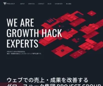 Project-G.co.jp(Project group) Screenshot