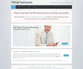 Project-Management-Flash-Cards.com(PMP Exam eFlashCards) Screenshot