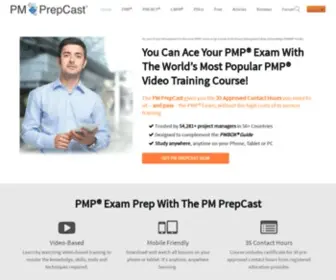 Project-Management-Prepcast.com(PMP Exam Prep and PMP Training Online) Screenshot