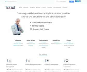 Project-Open.org(Open Source Enterprise Project & Portfolio Management) Screenshot