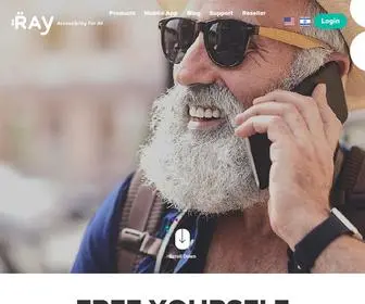 Project-Ray.com(Project RAY for the visually impaired) Screenshot