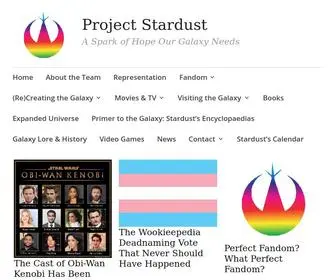 Project-Stardust.org(A Spark of Hope Our Galaxy Needs) Screenshot