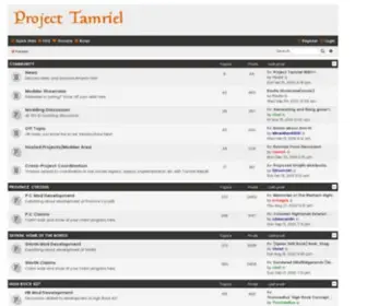 Project-Tamriel.com(Project Tamriel) Screenshot