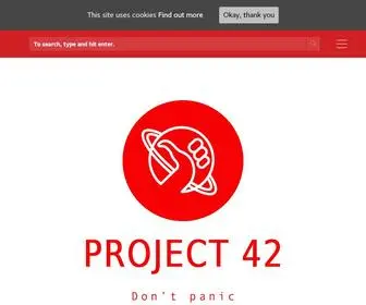 Project42.site(The intention of this Space) Screenshot