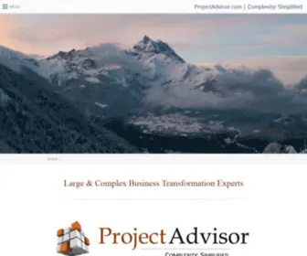 Projectadvisor.com(ProjectAdvisor) Screenshot