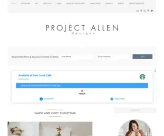 Projectallendesigns.com(Project Allen Designs) Screenshot