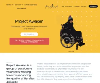 Projectawaken.us(Project Awaken) Screenshot