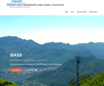 Projectbass.org(Project BASS Bandwidth and Signal Statistics) Screenshot