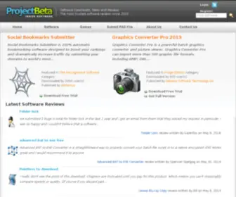Projectbeta.org(Projectbeta) Screenshot