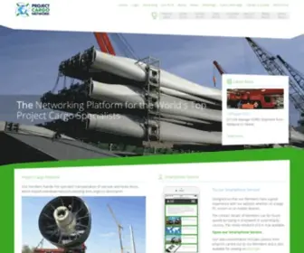 Projectcargonetwork.com(Project Cargo Network) Screenshot