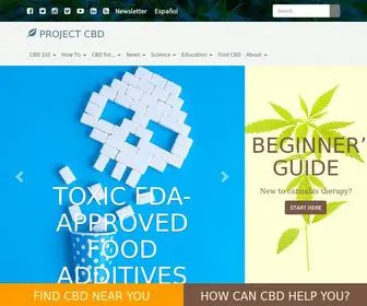 Projectcbd.org(Project CBD) Screenshot