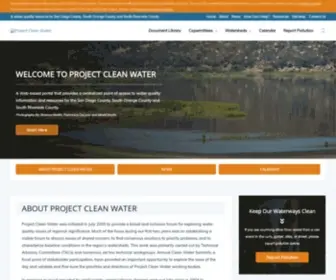 Projectcleanwater.org(Project Clean Water) Screenshot