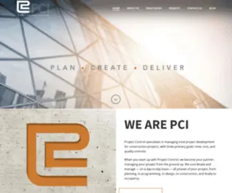 Projectcontrol-INC.com(PCI Construction Management has a 40 year history in building dreams into reality.  Our history) Screenshot