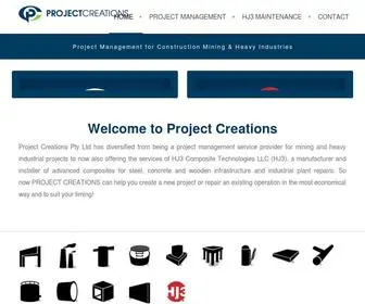 Projectcreations.net(Project Creations) Screenshot