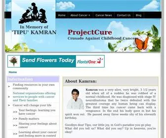 Projectcure.com(Projectcure) Screenshot