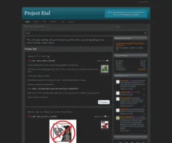 Projectetal.com(Projectetal) Screenshot