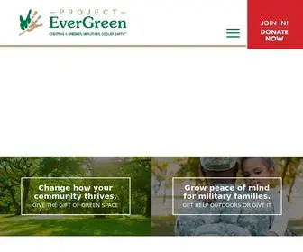 Projectevergreen.org(Project Evergreen) Screenshot