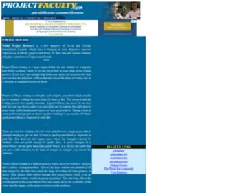 Projectfaculty.com(周口车辞汽车用品有限公司) Screenshot