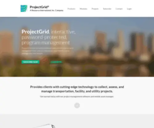 Projectgrid.com(ProjectGrid®) Screenshot