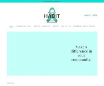 Projecthabit.org(Project Habit) Screenshot