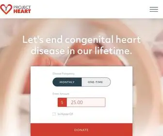 Projectheart.org(Project Heart) Screenshot