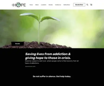 Projecthoperc.com(Project Hope Recovery Center) Screenshot