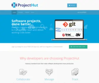 Projecthut.com(Professional Git) Screenshot