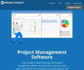 Projectinsight.com(Project Management Software) Screenshot