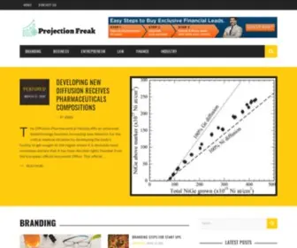 Projectionfreak.com(Projection Freak) Screenshot