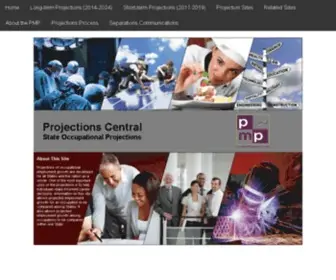 Projectionscentral.com(About the PMP) Screenshot