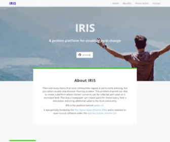 Projectiris.io(IRIS) Screenshot