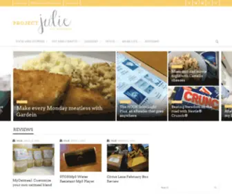 Projectjulie.com(Project julie WordPress) Screenshot