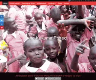 Projectkakuma.com(Project Kakuma) Screenshot