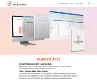 Projectkickstart.com(Project Kickstart 6) Screenshot
