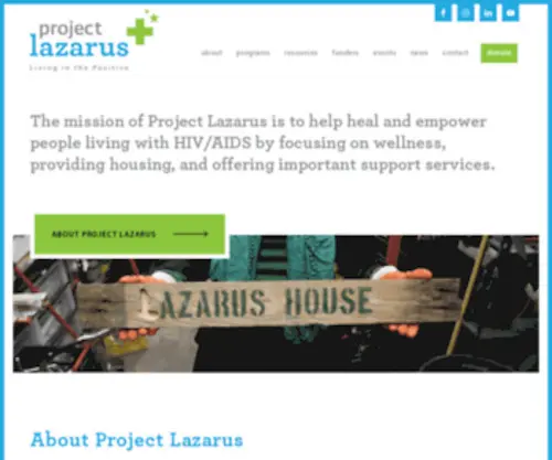 Projectlazarus.net(Project Lazarus) Screenshot