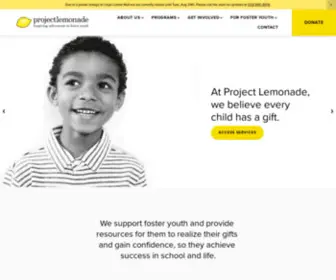 Projectlemonadepdx.org(Project Lemonade) Screenshot