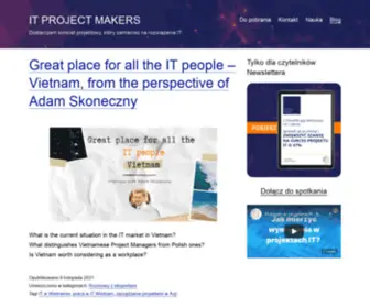 Projectmakers.pl(Trendy i nowości w 2021 roku) Screenshot