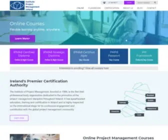 Projectmanagement.ie(Project Management Courses) Screenshot