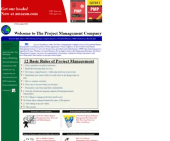 Projectmanagementcompany.com(The Project Management Company) Screenshot