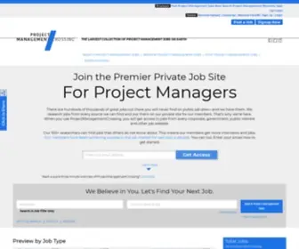 Projectmanagementcrossing.com(Project Manager Jobs) Screenshot