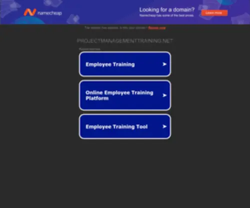 Projectmanagementtraining.net(Discover high) Screenshot