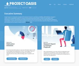 Projectnewsoasis.com(Project News Oasis) Screenshot